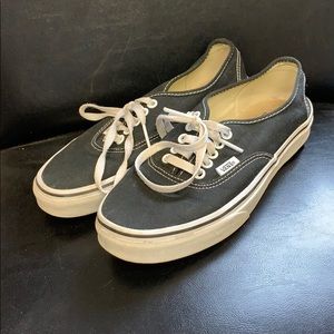 Vans Tennis Shoes, Men’s 6.5 - Women’s 8  Black